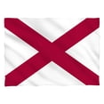thumbnail image 1 of Alabama Flag (Front Back Print) Pillow Case, 1 of 2
