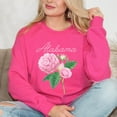 thumbnail image 1 of Alabama Flower Colorful | Sweatshirt, 1 of 5