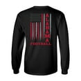 thumbnail image 1 of Alabama Football Flag Unisex Long Sleeve Shirt-Black-xl, 1 of 4