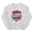 thumbnail image 1 of Alabama Football Retro Vintage Unisex Sweatshirt (Ash, S), 1 of 2