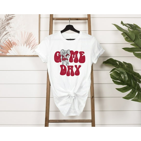 Alabama Game Day Shirt, Football Fan T-Shirt, Crison Tide College Football Shirt, Football Mom Shirt, Football Game Day Shirt