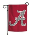 thumbnail image 1 of WinCraft Alabama Crimson Tide 12" x 18" Houndstooth Double-Sided Garden Flag, 1 of 2