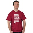 thumbnail image 1 of Alabama Heart of Dixie AL Native Plus Size Crewneck Graphic Tee Shirt Brisco Brands 2X, 1 of 5