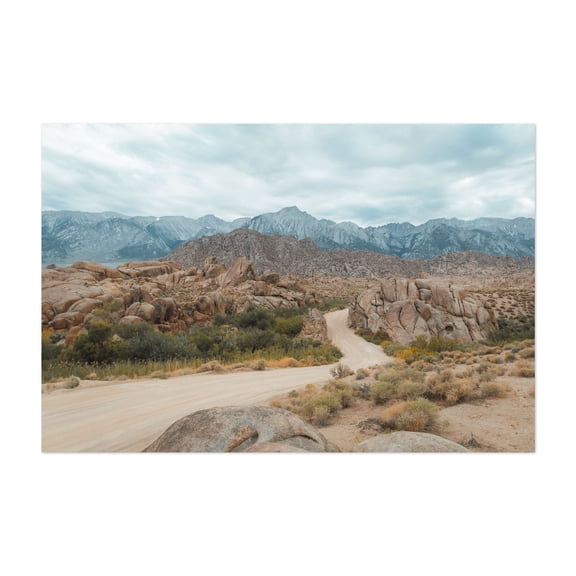 Alabama Hills III - Lone Pine California Photography Desert Mountain Scenic Nature Wilderness Landscape Rural Unframed Wall Art Print 8 x 12 inches