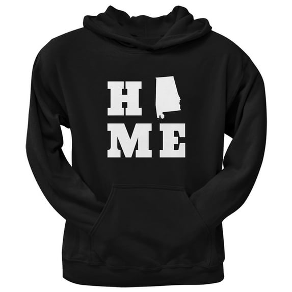 Alabama Home Black Adult hoodie - Large