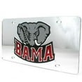 thumbnail image 1 of Alabama Inlaid Acrylic License Plate - Silver, 1 of 1