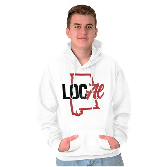 Alabama Local State Shaped Pun Cute Hoodie Sweatshirt Women Men Brisco Brands X