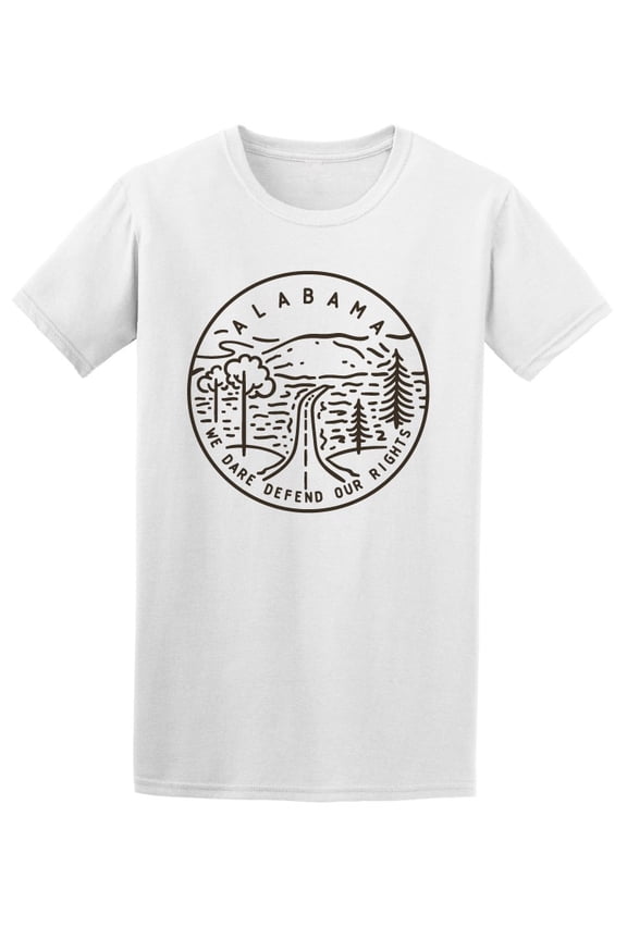 Alabama Logo T-Shirt Men -Image by Shutterstock, Male Medium