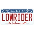 thumbnail image 1 of Alabama Lowrider Novelty Car Auto License Plate, 1 of 2