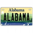 thumbnail image 1 of Alabama Metal Novelty License Plate 7" x 4" Motorcycle (MP), 1 of 1