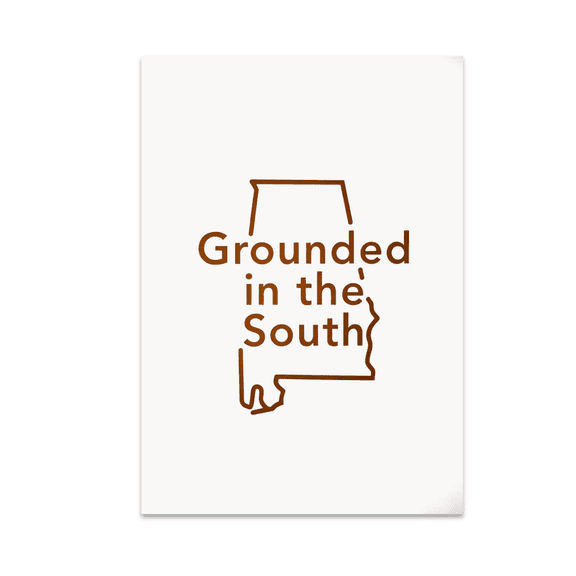 Alabama Outline Wall Art - Southern Home Decor - 13x19 Poster Print