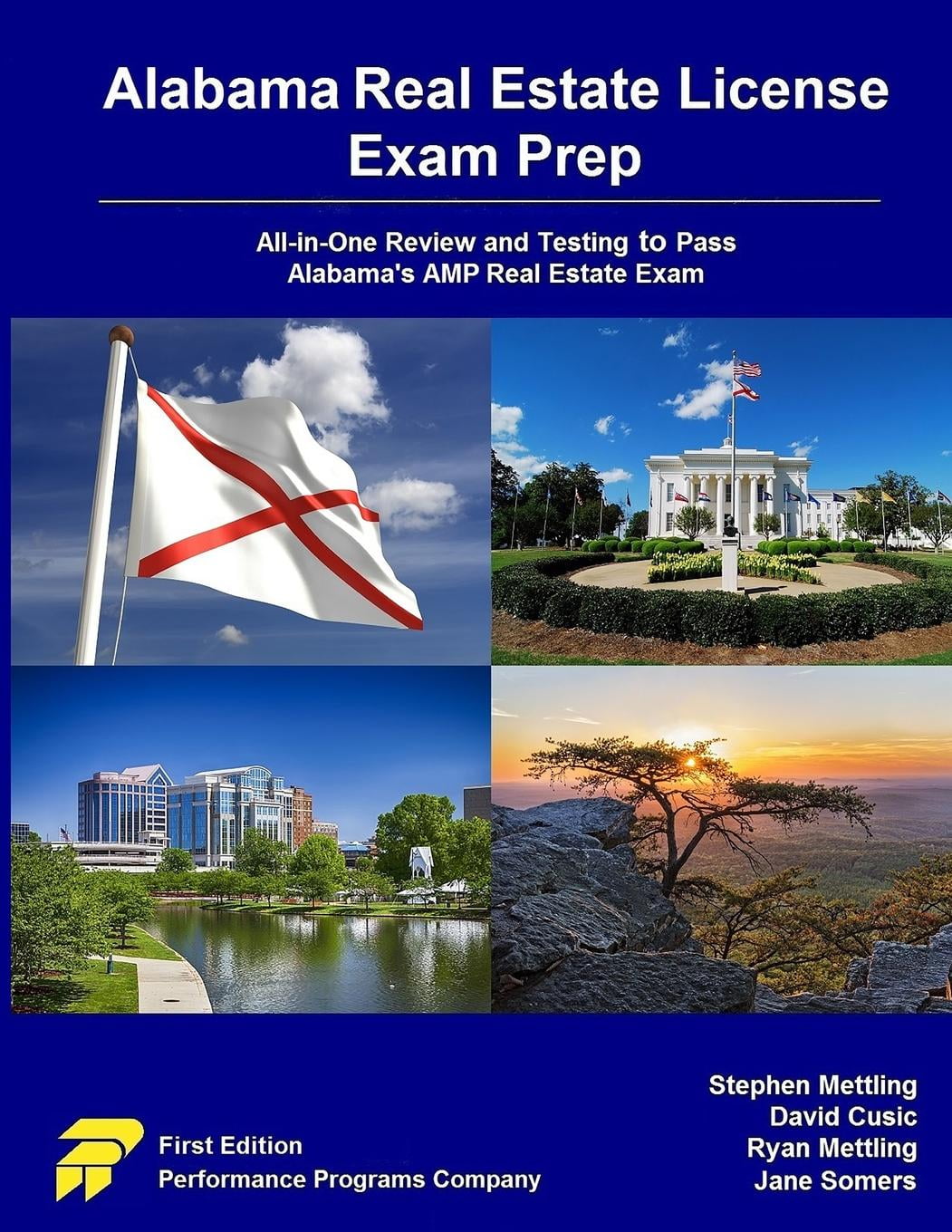 Alabama Real Estate License Exam Prep AllinOne Review and Testing