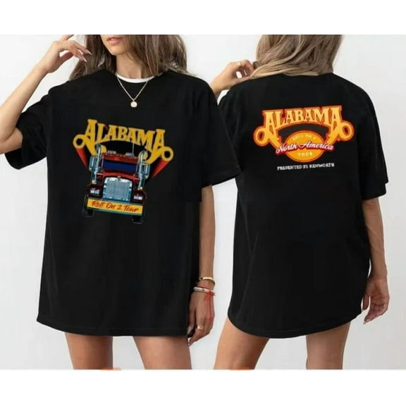 Alabama Roll On 2 Tour Gift For Fan Unisex T-shirt