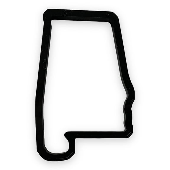 Alabama State Cookie Cutter with Easy Push Design (4 inch)