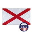 thumbnail image 1 of Alabama State Flag - 3ft x 5ft Knitted Polyester, State Flag Collection, Made in The USA, 1 of 5