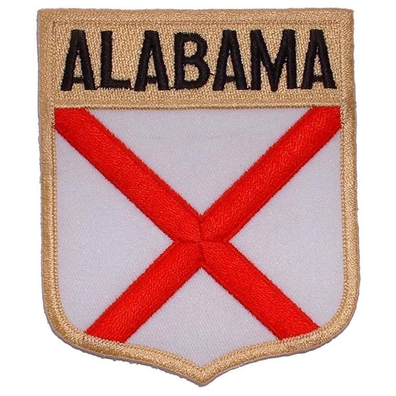 Eagle Emblems PM6901 Patch - Alabama - 3.5 x 2.88 in.