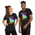 thumbnail image 1 of Alabama State Shape - Pride Lives Here Design Unisex t-shirt (Black Heather, M), 1 of 1