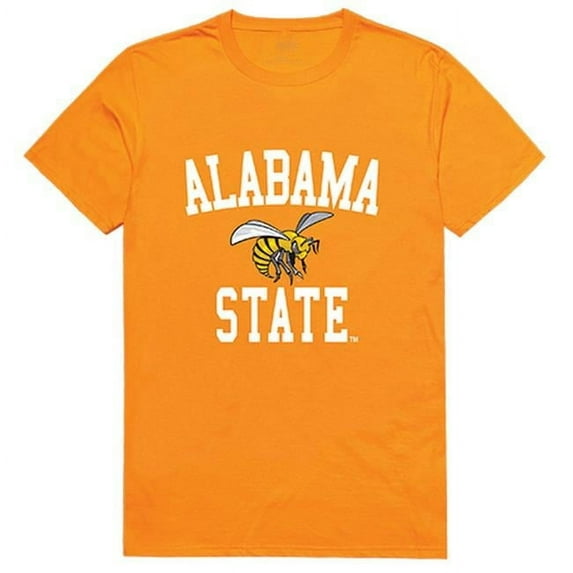 Alabama State University Arch T-Shirt, Gold - Large