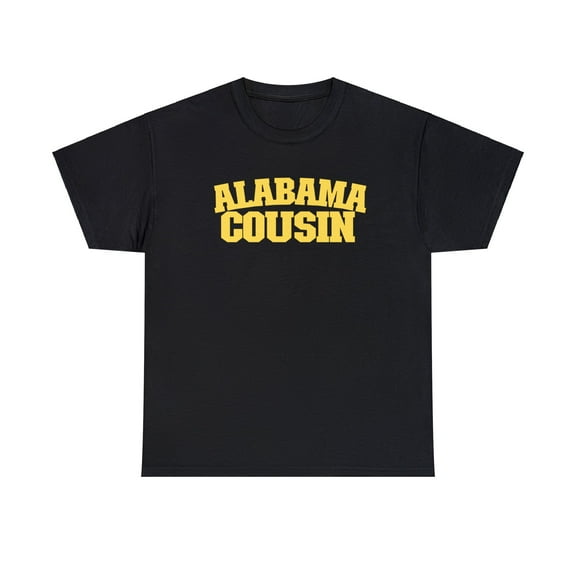 Alabama State University Cousin Family Unisex Heavy Cotton Tee - 107 HBCU