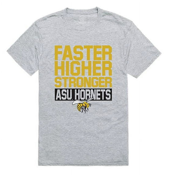 Alabama State University Workout Tee Shirt - Heather Gray - Extra Large