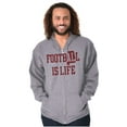 thumbnail image 1 of Alabama Sunday Night Sports Fanatic Unisex Fleece Graphic Zip Up Hoodie Brisco Brands 3X, 1 of 5