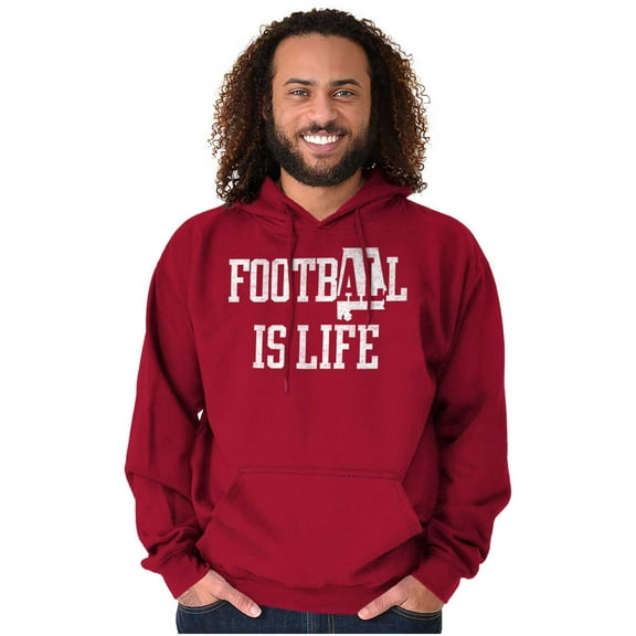 Alabama Sunday Night Sports Fanatic Unisex Plus Fleece Graphic Hoodie Brisco Brands 4X
