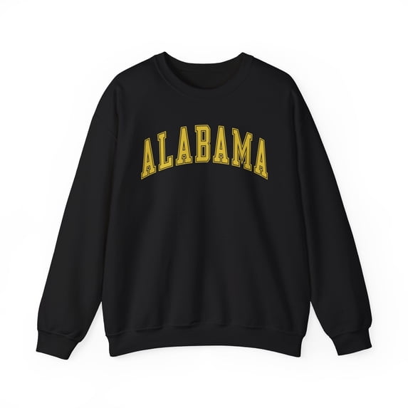 Alabama Sweatshirt Gifts Crew Neck Shirt Long Sleeve Unisex