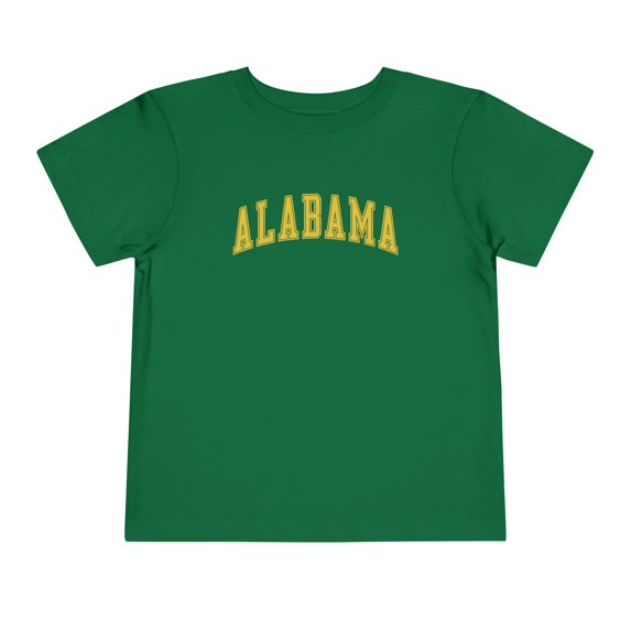 Alabama Toddler Shirt Gifts Boy Girl Size 2T-5T