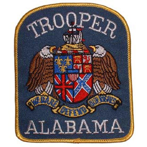Alabama Trooper Patch 3"