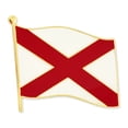 thumbnail image 1 of Alabama US State Flag AL Enamel Lapel Pin 1, 1 of 3