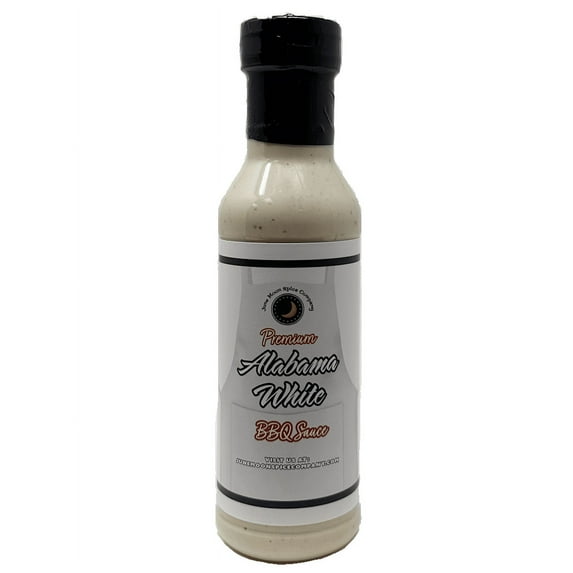 June Moon Spice Company's Alabama White BBQ Sauce | Premium | Crafted in Small Batches | 12 fl. oz. Flavor Lock Bottle