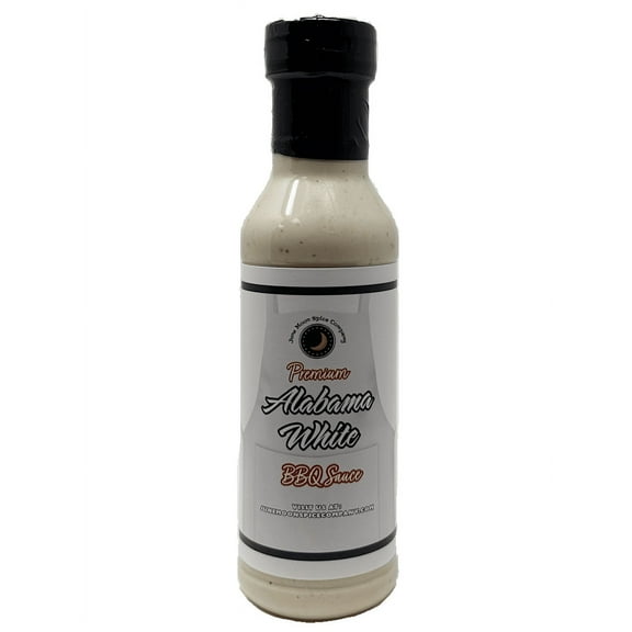 June Moon Spice Company's Alabama White BBQ Sauce | Premium | Crafted in Small Batches | 12 fl. oz. Flavor Lock Bottle