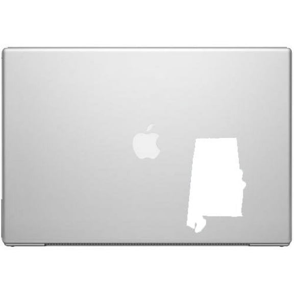 Alabama Yellowhammer State Tide Pride Decal Sticker - White 5" Vinyl Decal for Cars, Macbooks, and Other Laptops