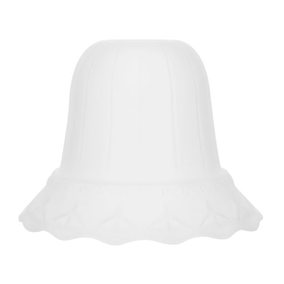 Alabaster Glass Lamp Shade Light Covers - Frosted Glass Replacement for Ceiling Fan Kit