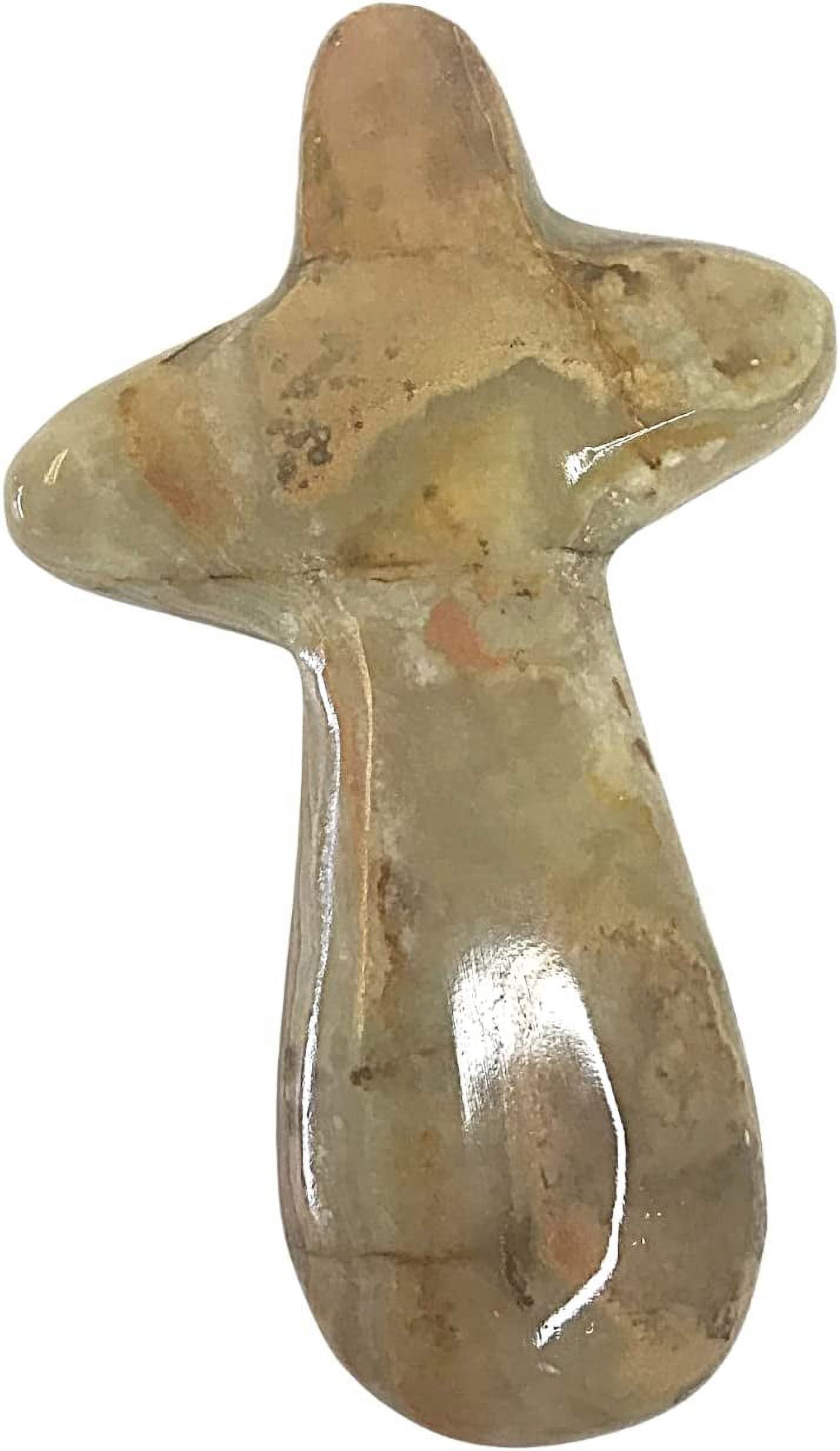 Alabaster Cross Hand Palm Cross