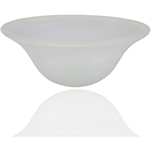 Alabaster White Glass Lamp Shade Replacement for Floor Lamp Light