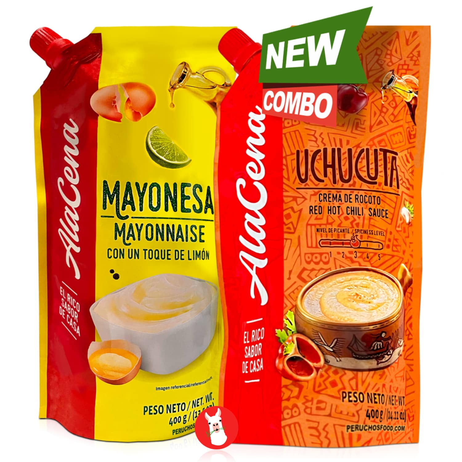 Alacena New Crema de Rocoto Uchucuta & New Mayonesa Combo (Kit)