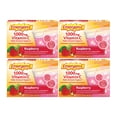 thumbnail image 1 of Alacer Emergen-C Fizzy Drink Mix Raspberry - 1000 mg - 30 Packets ( 4 Pack ), 1 of 3