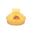 thumbnail image 1 of Aladdin 10" Champagne Red Rose Glass Lamp Shade N679, 1 of 1