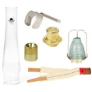 Aladdin 3 Year Oil Lamps Parts Kit Lox-on Chimney for Models 21C and 23