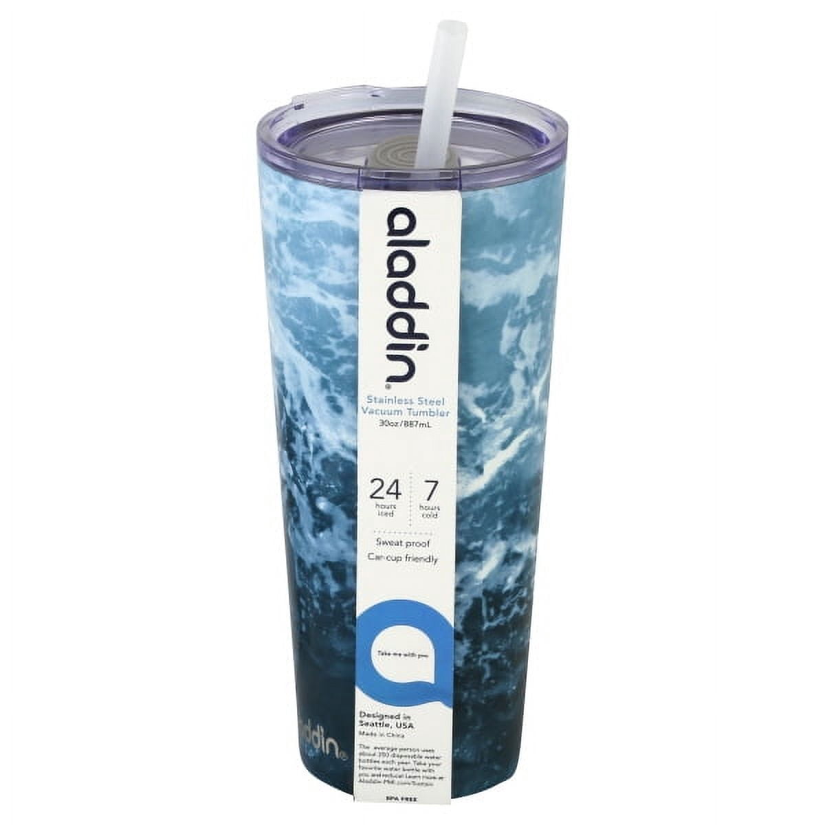 ALADDIN BF3902-1（W） ＋オマケ Aladdin, Aladdin 30 Ounce Stainless Steel Vacuum Tumbler, 1
