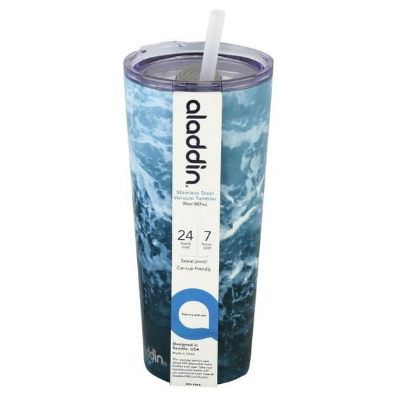 Aladdin, Aladdin 30 Ounce Stainless Steel Vacuum Tumbler, 1 tumbler
