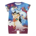 thumbnail image 1 of Aladdin Baby Boy Girl Short Sleeve Rompers Bodysuit One Piece Jumpsuit Summer Outfit, 1 of 8