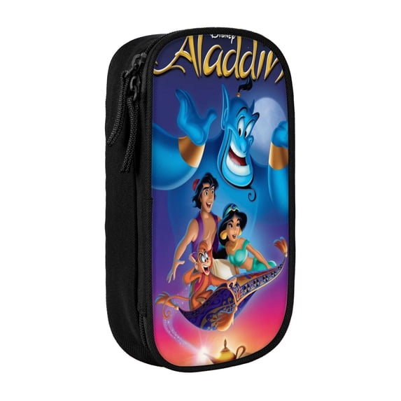 Aladdin Big Capacity Pencil Case, Large Storage Pencil Pouch Pen Case Bag with Zipper, Pencil Case for Office Supplies