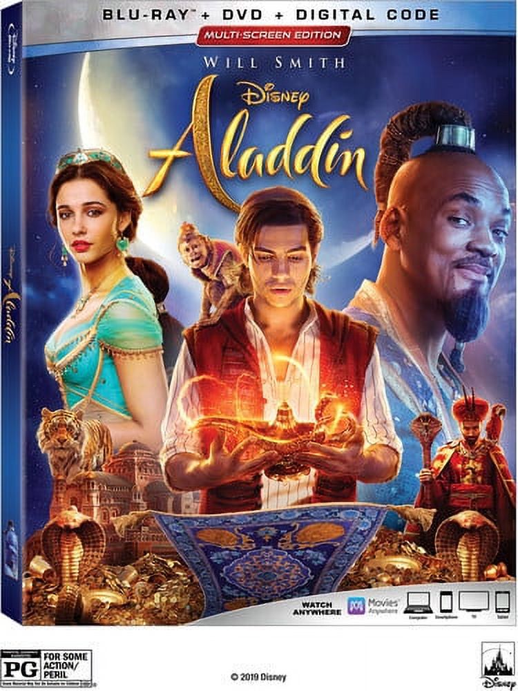 Aladdin (Blu-ray + DVD + Digital Code) - image 1 of 3