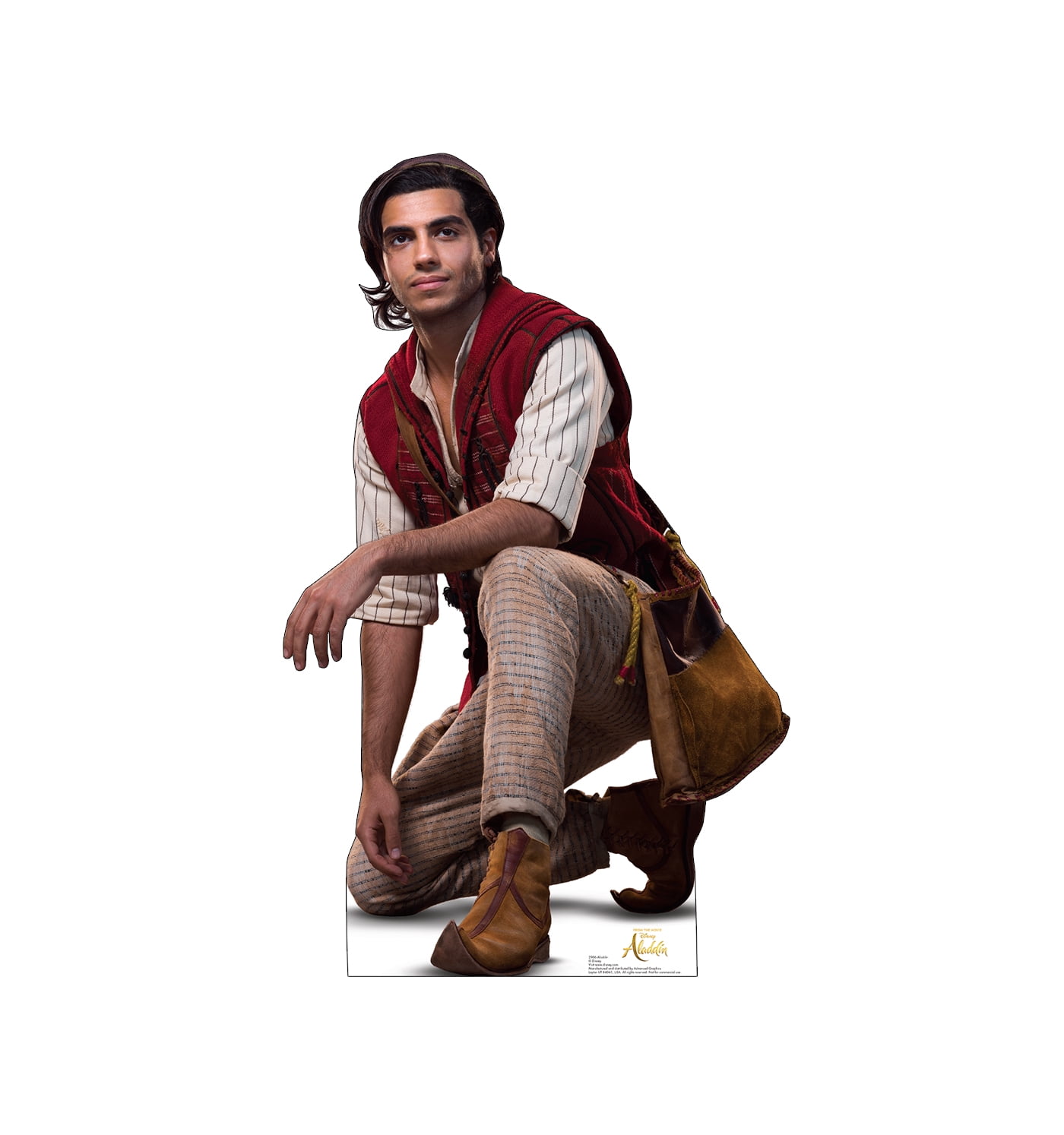 Life-Size Aladdin Disney Live Action Cardboard Stand-Up