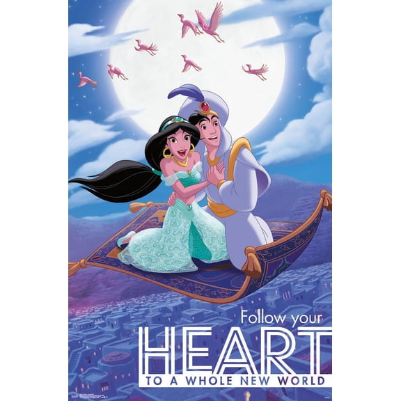 Aladdin - Carpet Ride Laminated Poster Print (22 x 34)