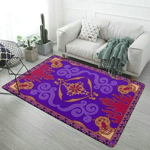 Aladdin Carpet Style Living Room Bedroom Soft Comfy Rug Modern 3d Entry Mats Household