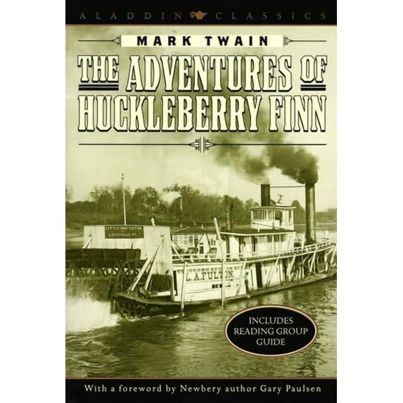 Aladdin Classics The Adventures of Huckleberry Finn, (Paperback)