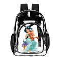 thumbnail image 1 of Aladdin Clear Backpack Heavy Duty Transparent Backpack See Through Book Bag for College School Travel Work Sports, 1 of 7